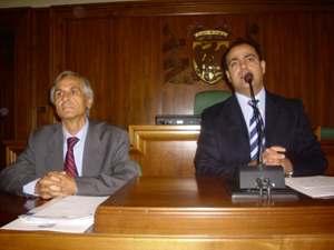Alberto Casoria e Savino Santarella